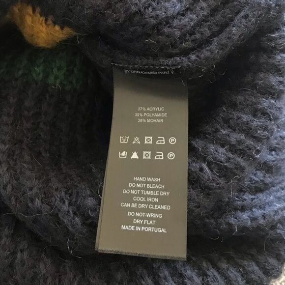 AlexaChung Nora Colorblock Knit Cardigan Small - Picture 8 of 9